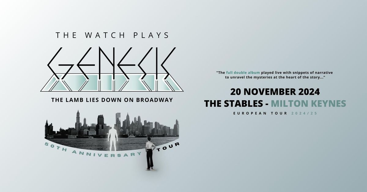 The Watch plays Genesis - Milton Keynes