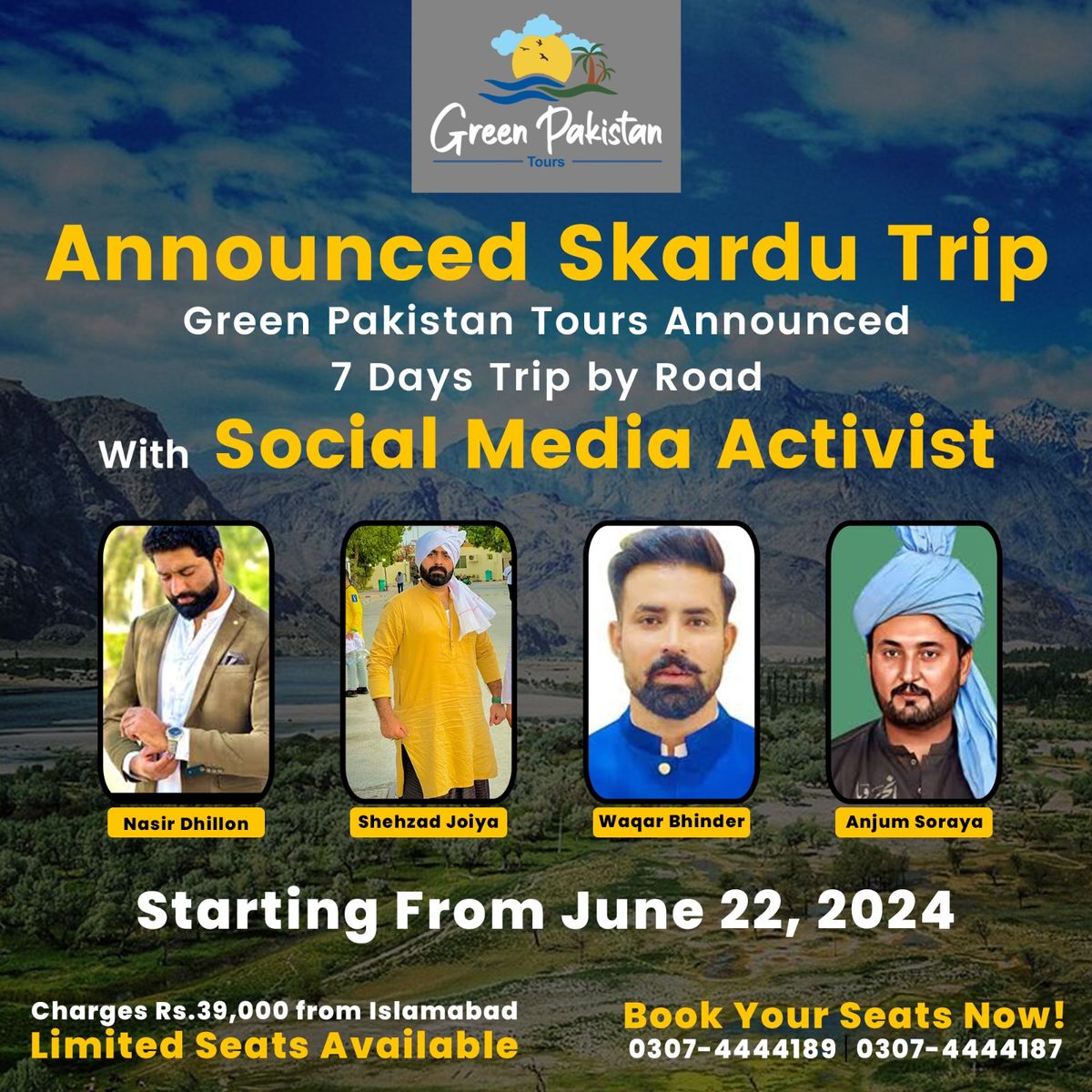 7 Days Trip to Skardu Valley