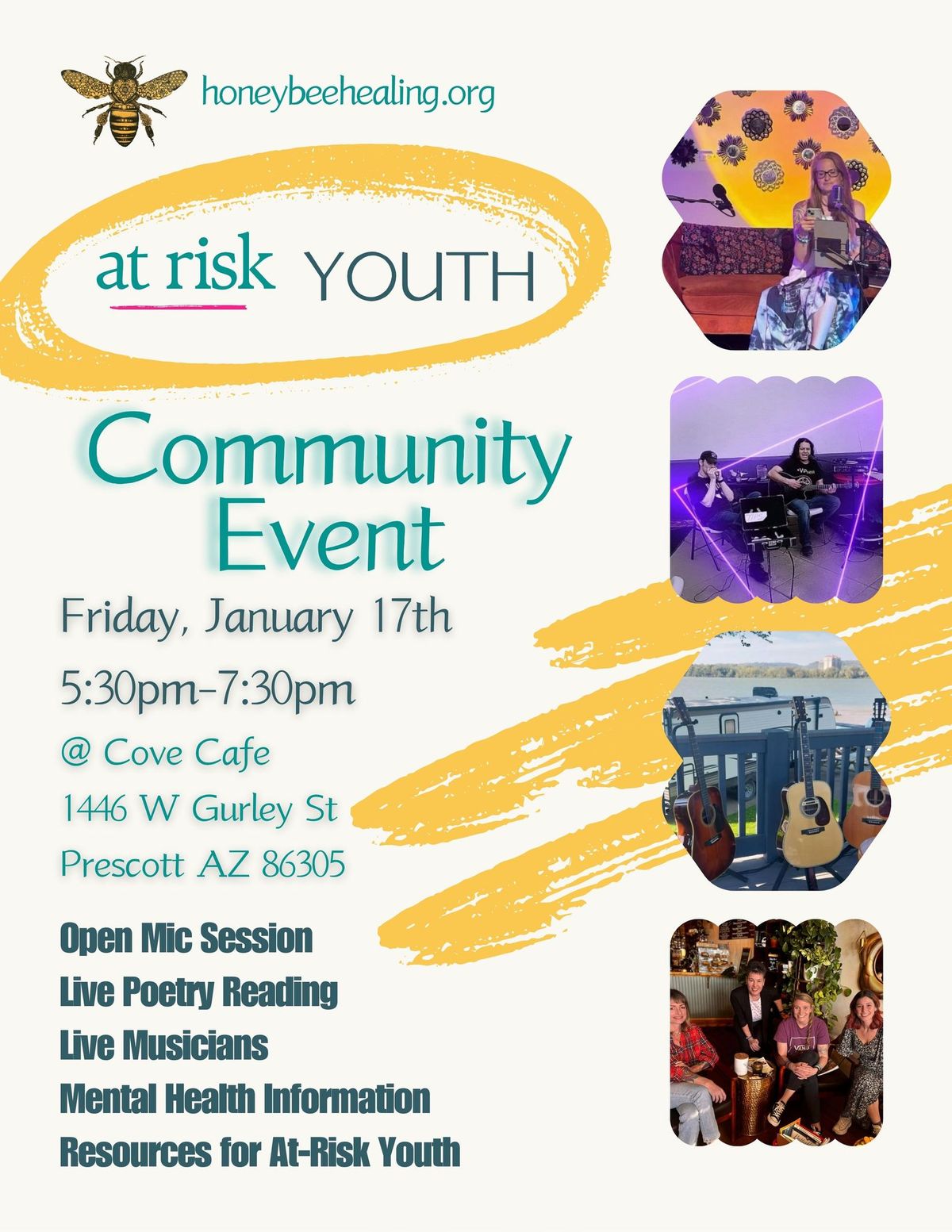 At-Risk Youth Community Event @ Cove Cafe 