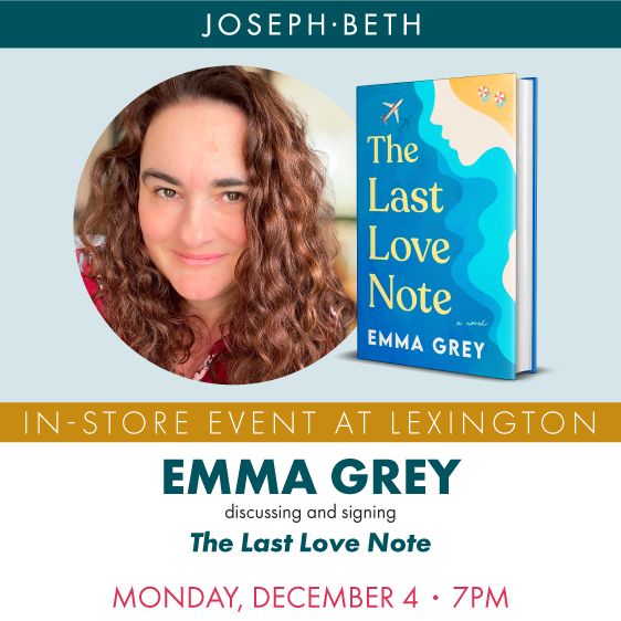 Emma Grey discussing and signing The Last Love Note