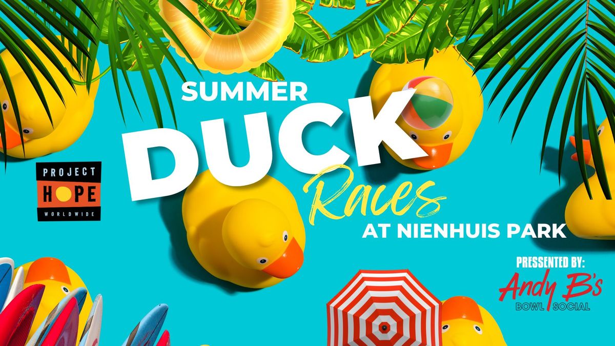 Summer Duck Races at Nienhuis Water Park
