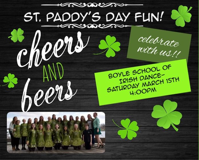 St. Patrick's Day Fun!!  Boyle School of Irish Dance! 