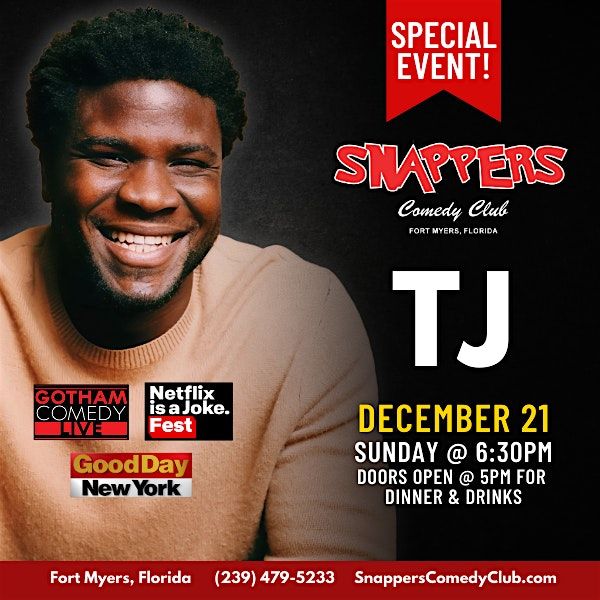 Special Event Comedy Show with TJ