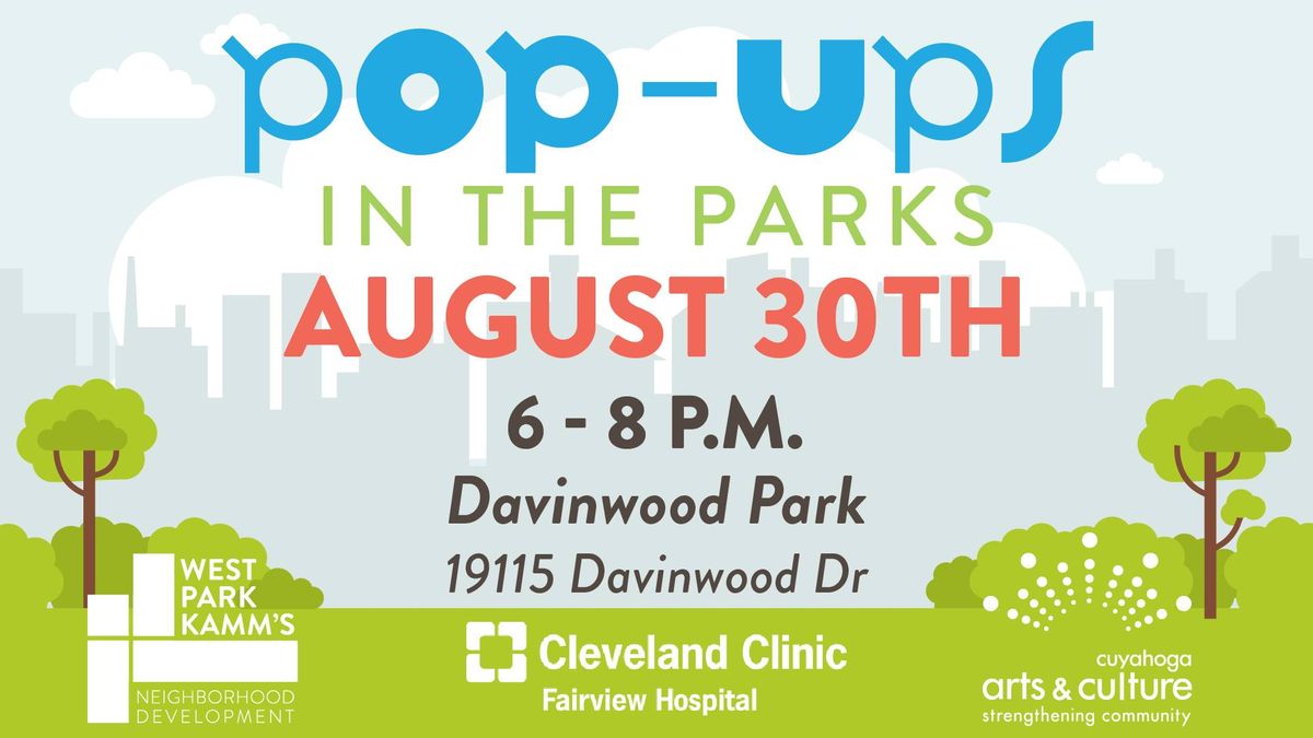 Pop-Ups in the Parks @ Davinwood Park