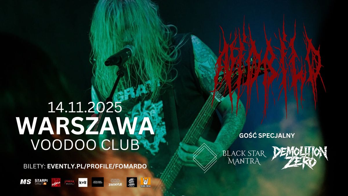 Nidbild (DE) + Black Star Mantra (PL) + Demolition Zero (PL) \/ 14.11.25, Warszawa 