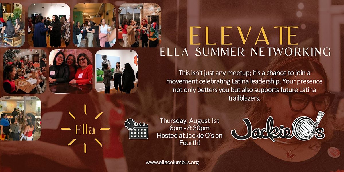 ELLA Summer Networking Event