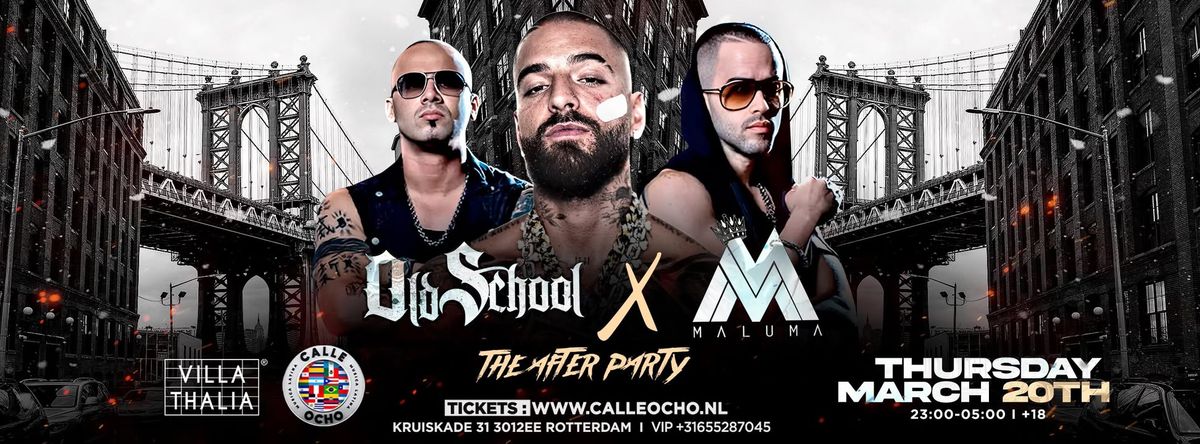 AFTER PARTY 20.03.25 Old School X Maluma Club Villa Thalia Rotterdam