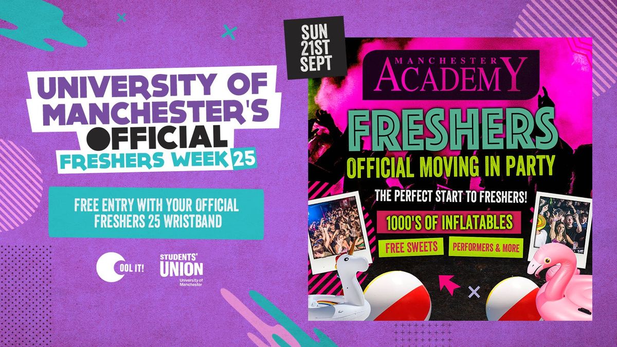DAY 1 - OFFICIAL UNI OF MANCHESTER EVENT 1 - THE MOVING IN PARTY! \ud83c\udfe0\ud83c\udf89\ud83c\udfb6