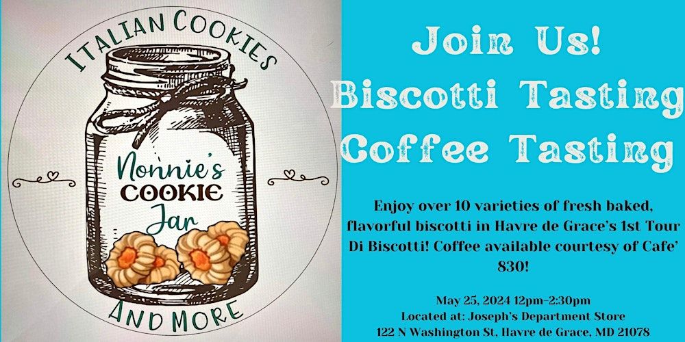 Biscotti and Coffee Tasting 2024