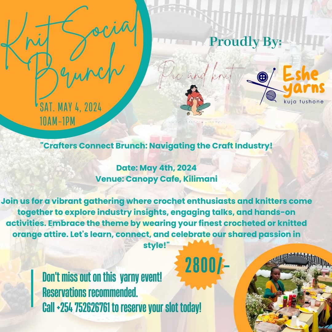 Knit Connect: A Crafting Brunch Event!