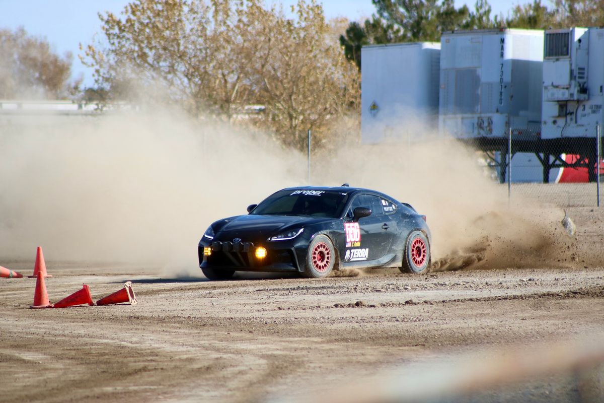 AV RallyX #1 and California Rally Series School  