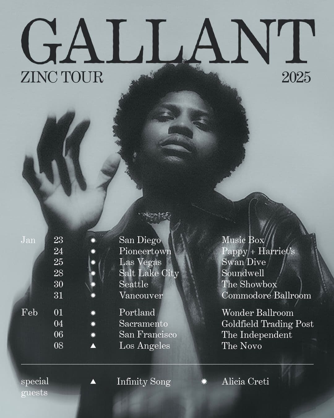 Gallant at The Novo