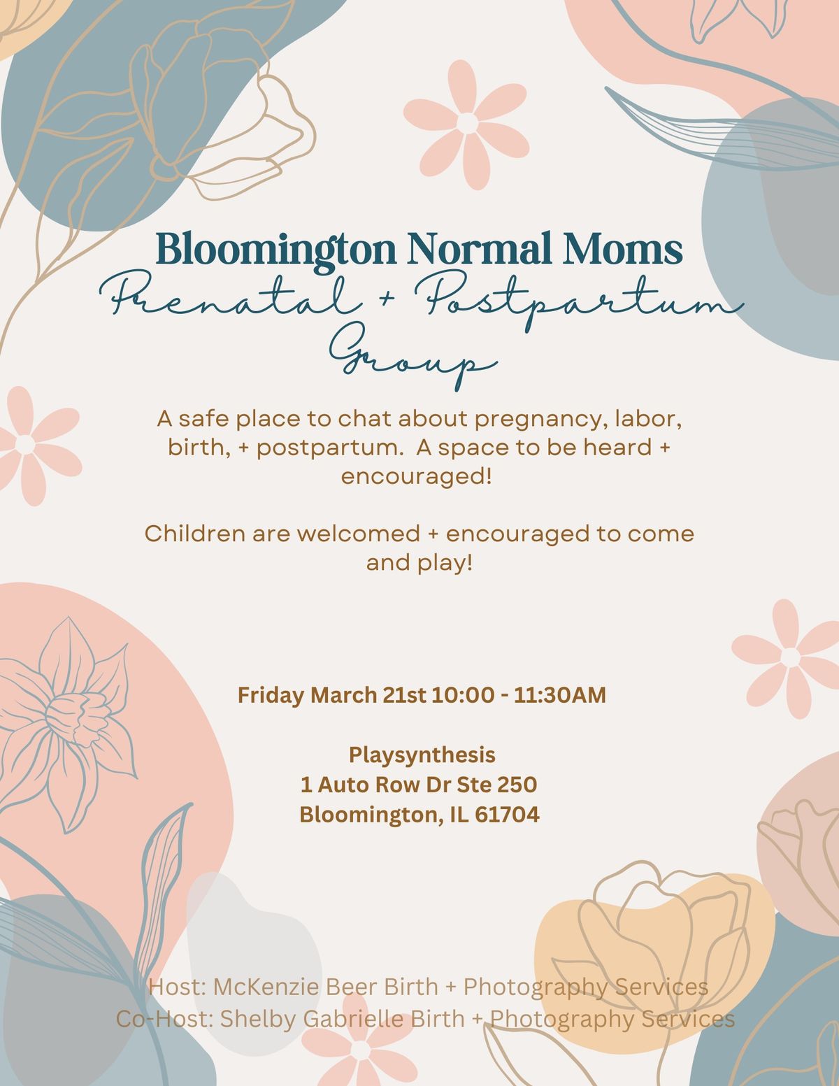 Bloomington Normal Moms : Prenatal + Postpartum Support