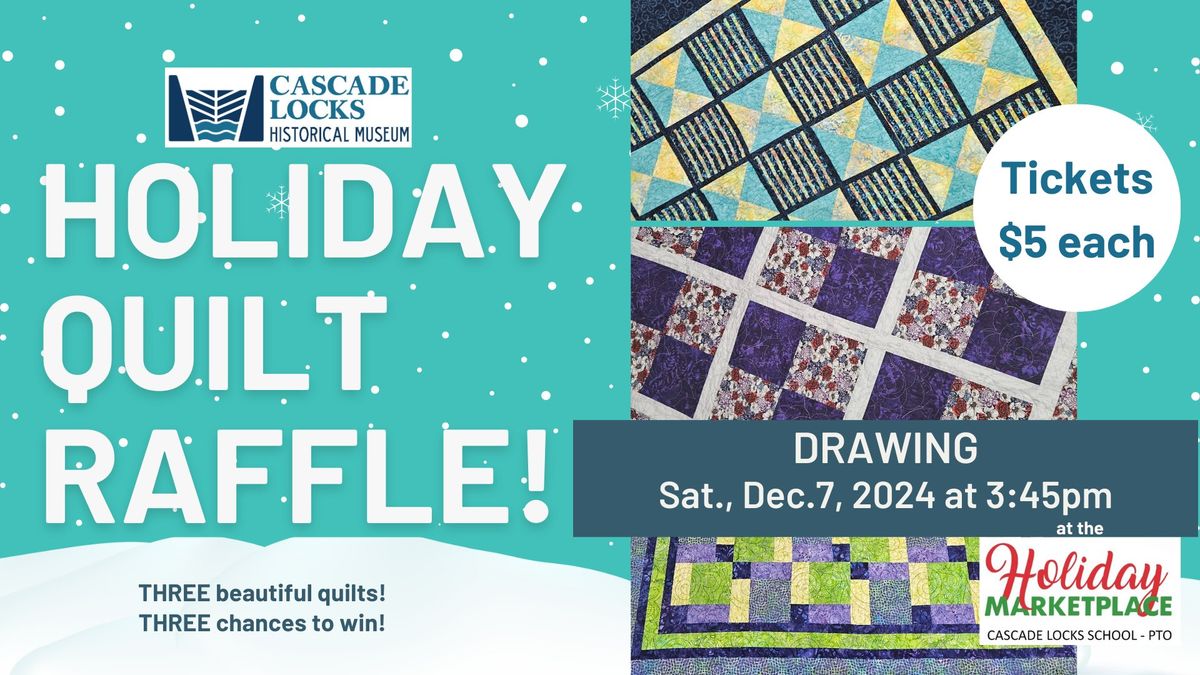 2024 Holiday Quilt Raffle Drawing