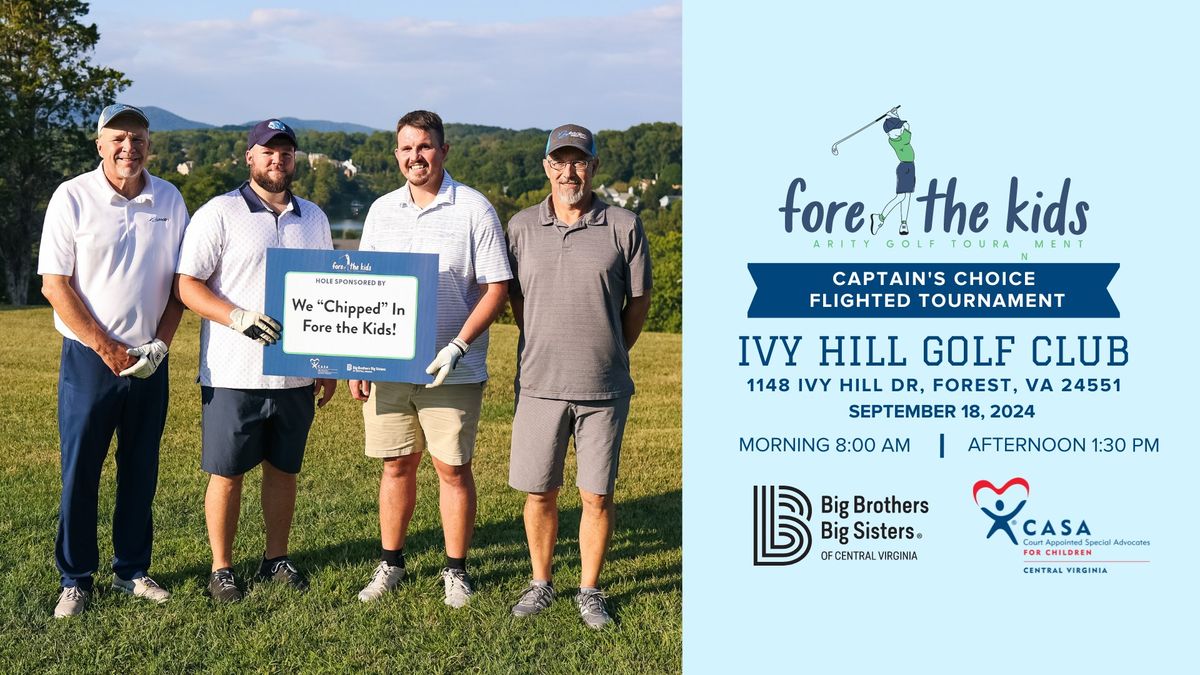 5th Annual Fore the Kids Golf Tournament