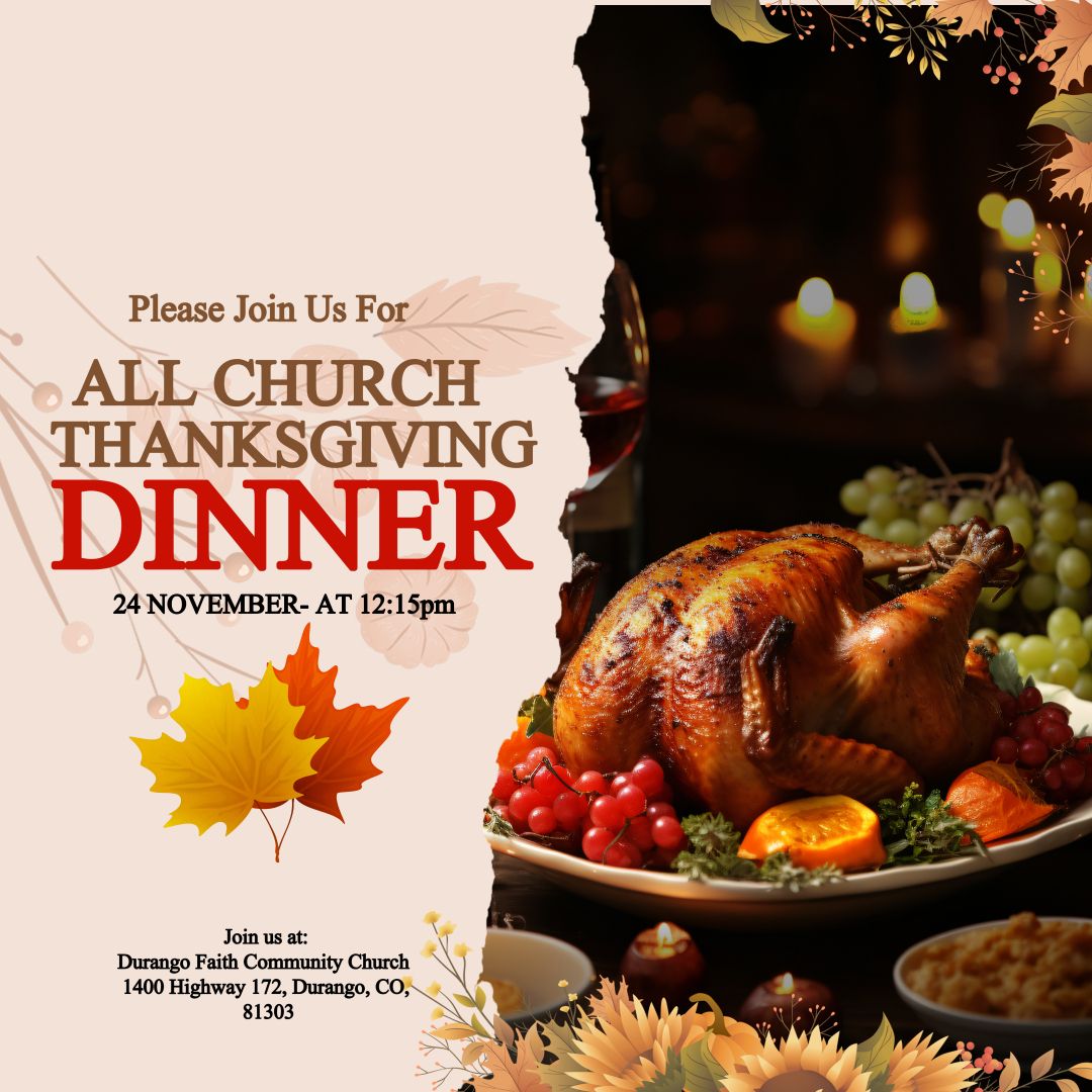 All Church Family Thanksgiving Dinner