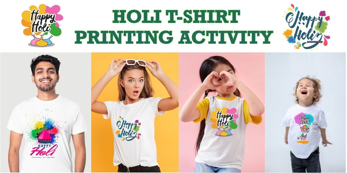 Holi Tee Shirt Printing 