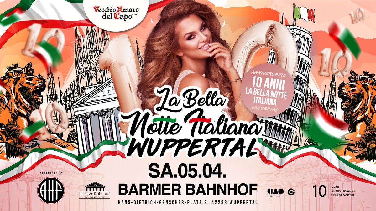 La Bella Notte Italiana \u2022 05.04. \u2022 Wuppertal (Anniversario)