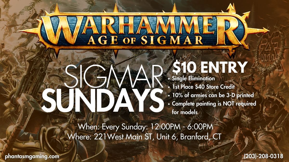 Warhammer Age of Sigmar Tournament