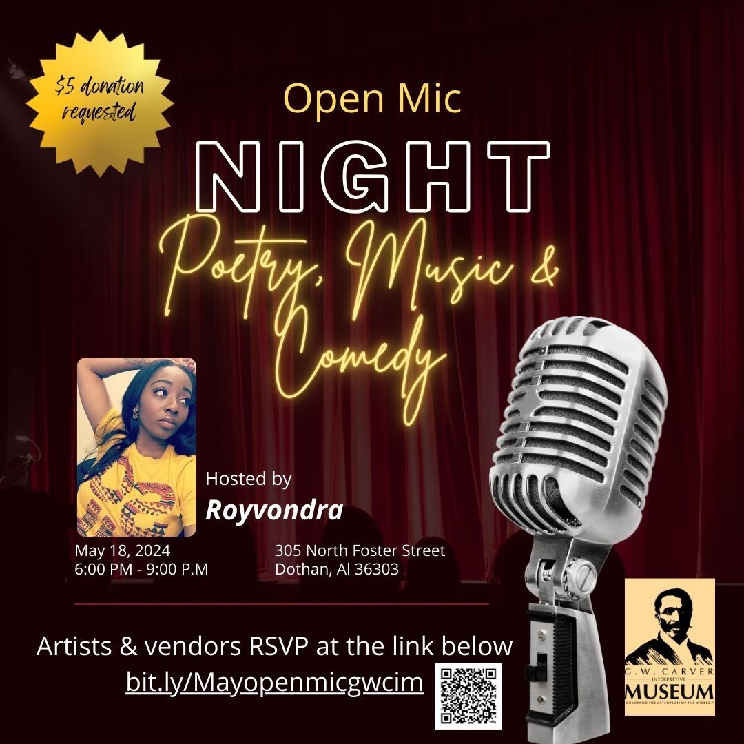 The Carver Presents: Open Mic Night