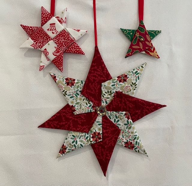 Fabric Christmas Stars