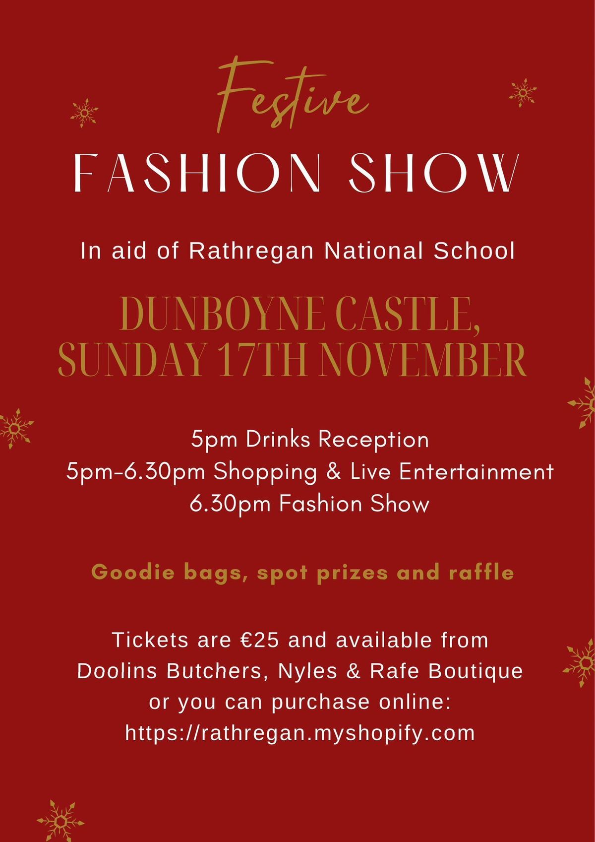 Festive Fashion Show 