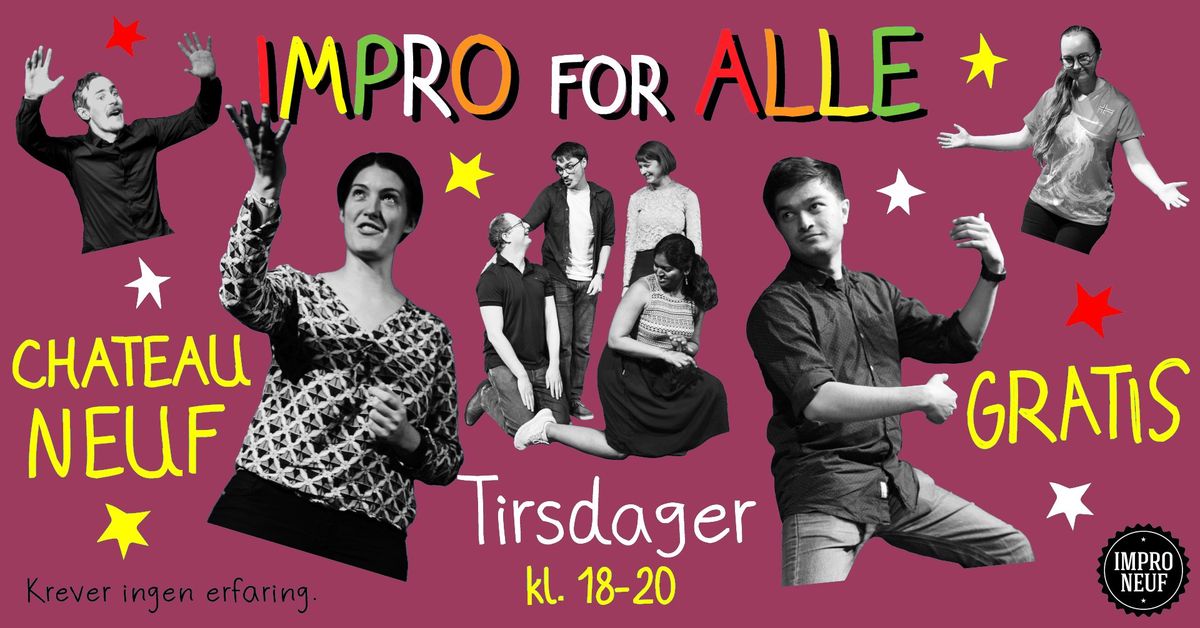 Impro for alle! - \u00c5pen Workshop