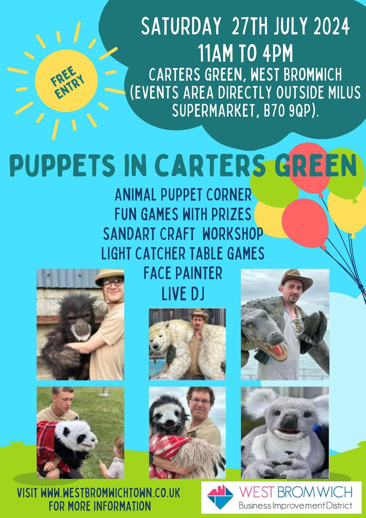 Puppets in Carters Green 