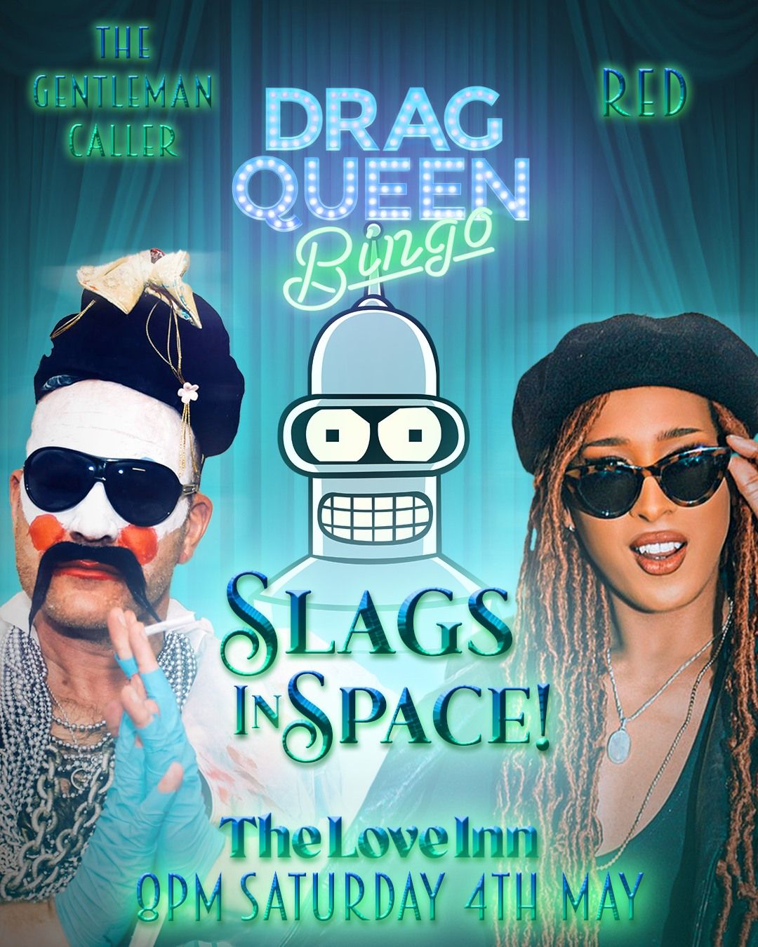 Drag Queen Bingo: Slags In Space!