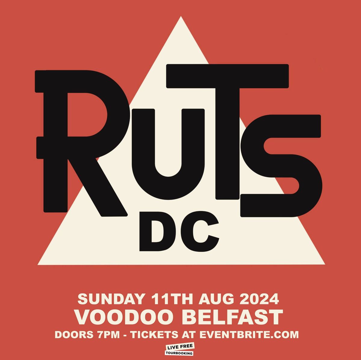 Ruts DC at Voodoo Belfast 11\/8\/24 - Tickets on sale now*