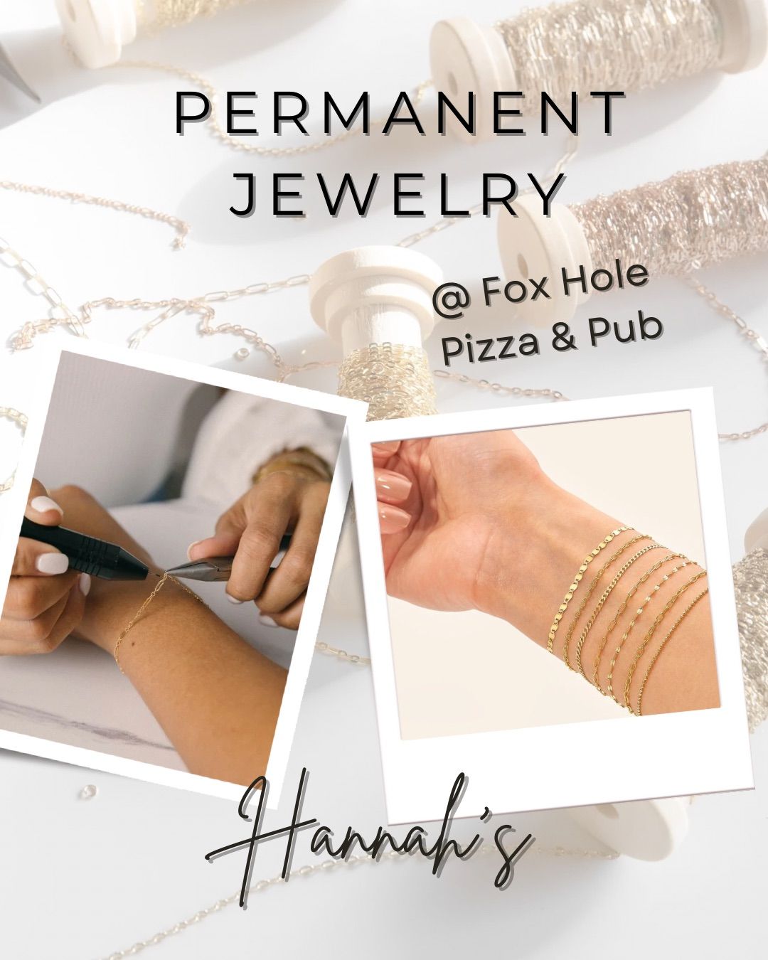 Permanent Jewelry Pop-Up @ Fox Hole Pizza & Pub