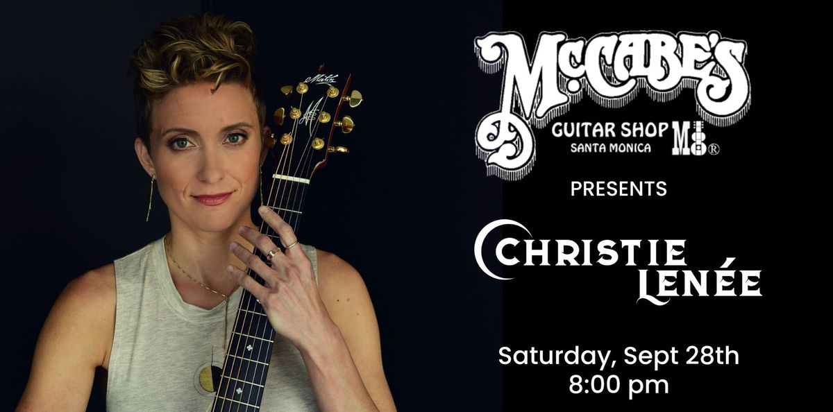 Christie Len\u00e9e at McCabes in LA!