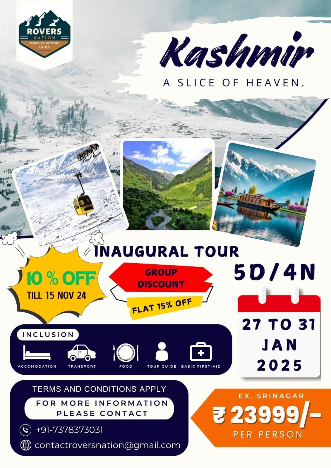 Inaugural Tour 