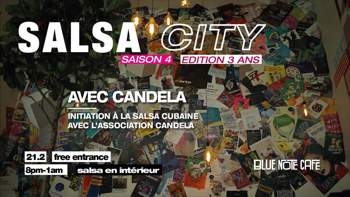 Salsa City - Saison 4 \u00c9dition 3 ans (invitation \u00e0 la danse \/ int\u00e9rieur)