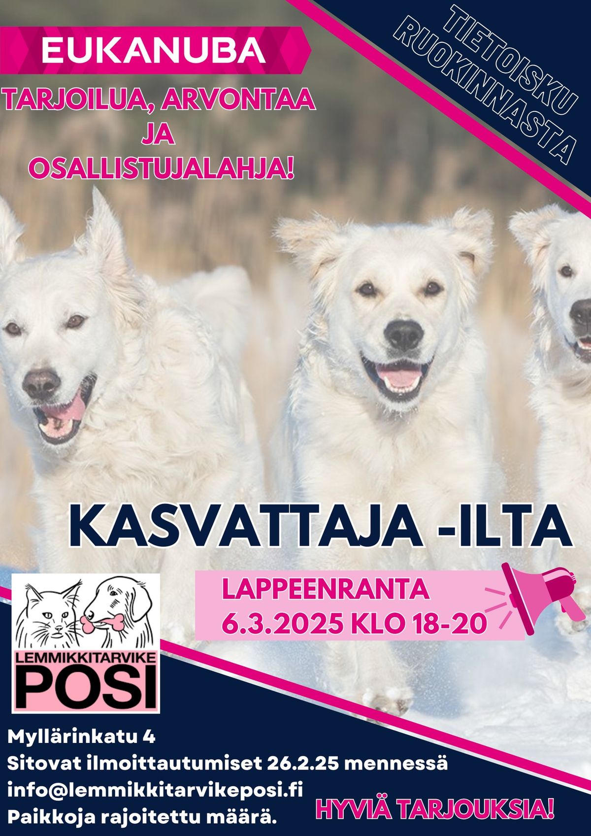 Eukanuba KASVATTAJAILTA