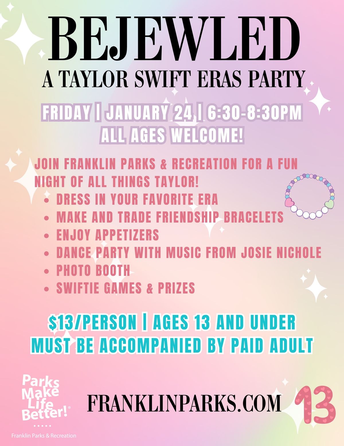 Bejewled: A Taylor Swift Eras Party