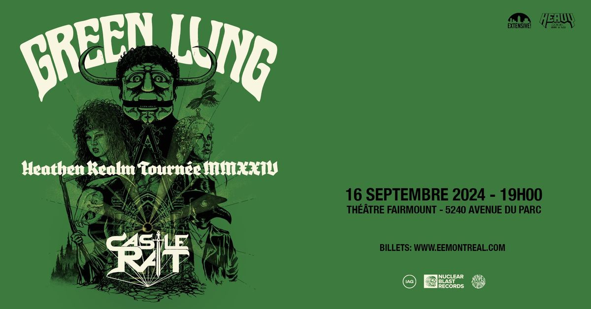 Green Lung + Castle Rat | Montr\u00e9al