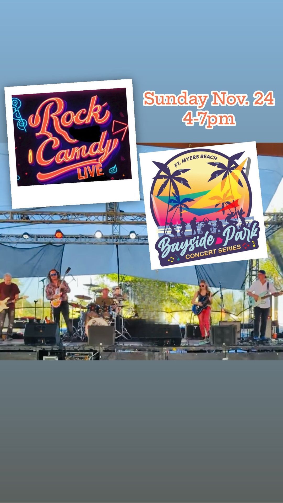 BAYSIDE PARK CONCERT SERIES | ROCK CANDY 80\u2019s Arena Rock Concert | Sunday 11\/24