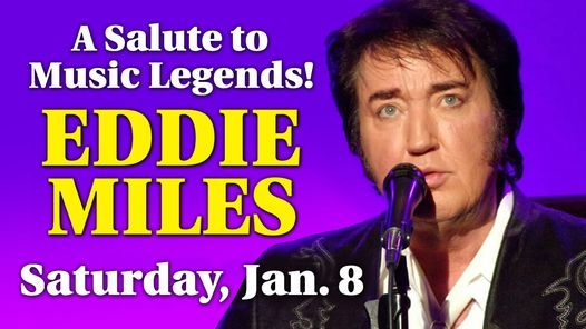 Eddie Miles Salute To Music Legends