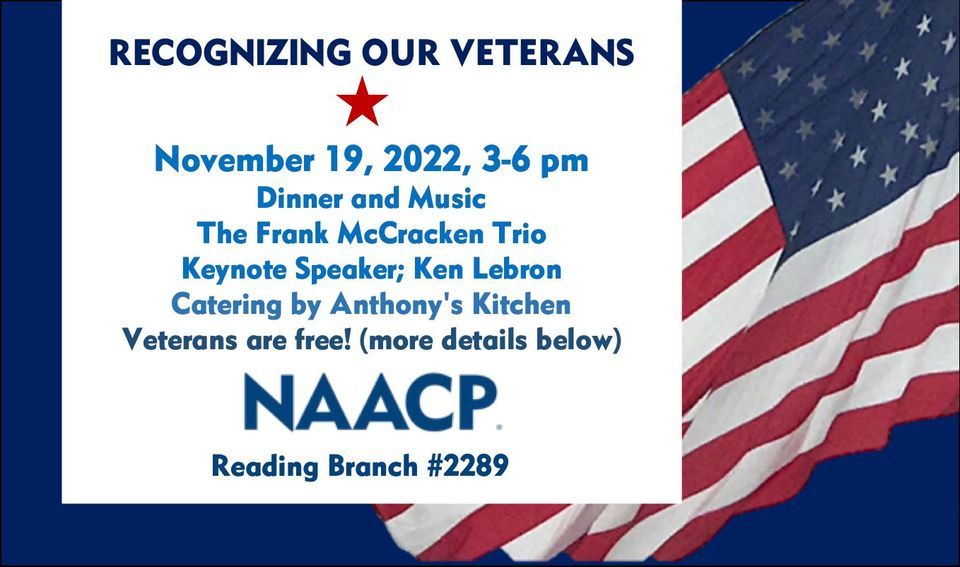 Recognizing our Veterans, 220 Grape St, Reading, PA 19602, 19 November 2022