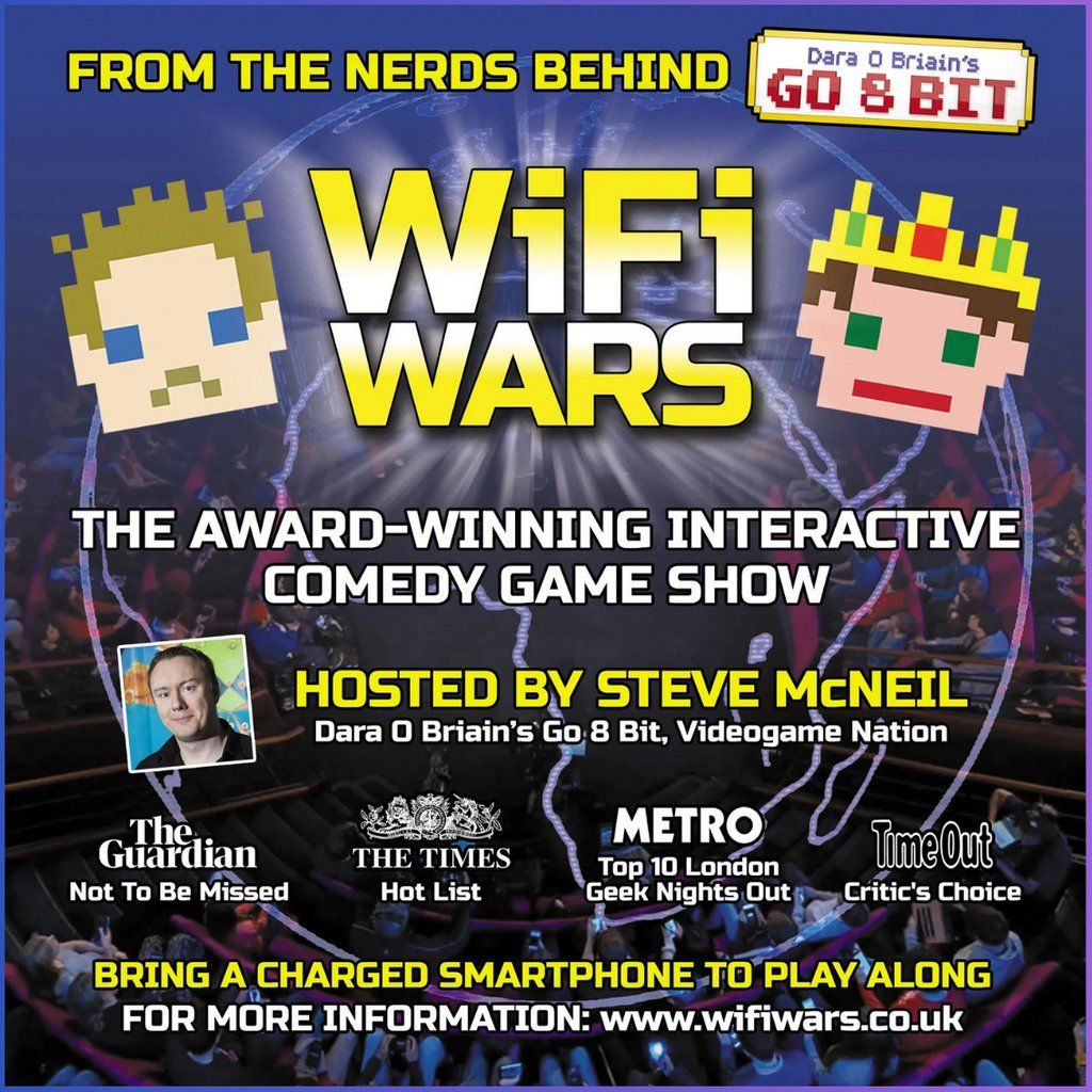 WiFi Wars Live comedy game show (Matinee)