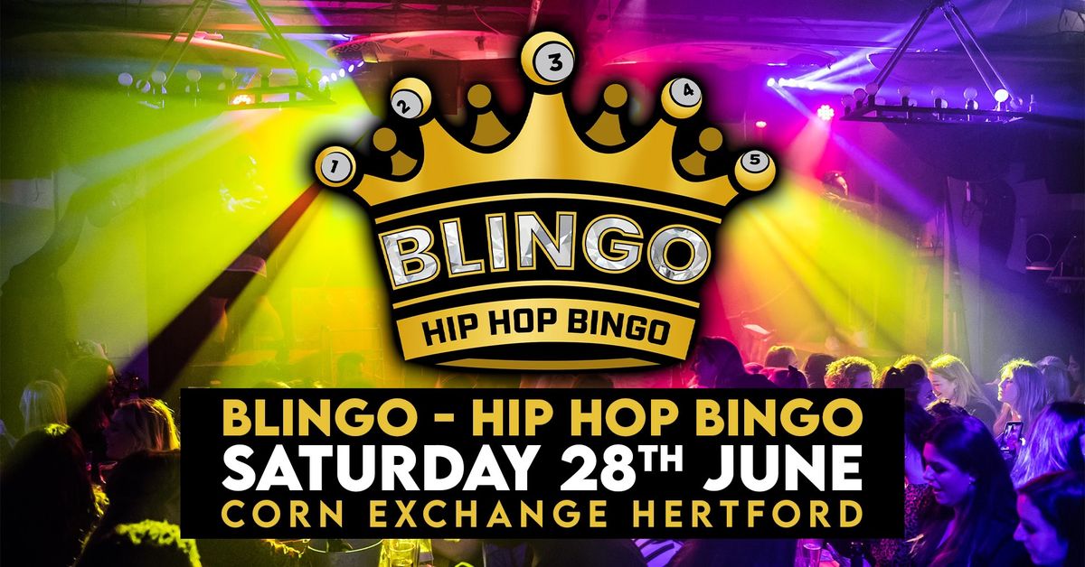 Blingo - Hip Hop Bingo | Hertford Corn Exchange