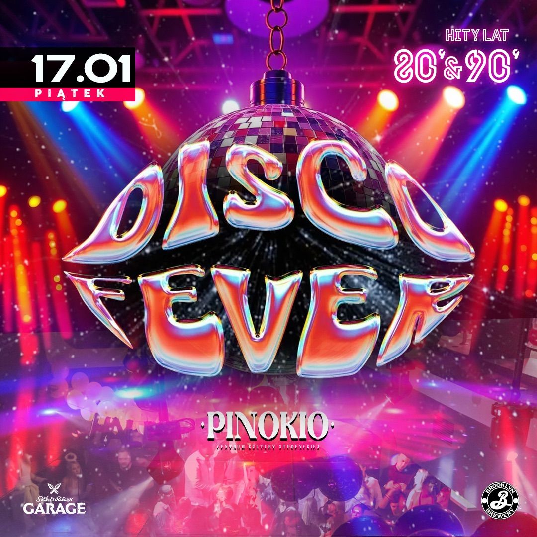 DISCO FEVER | Najwi\u0119ksze hity lat 80. i 90. w PINOKIO!