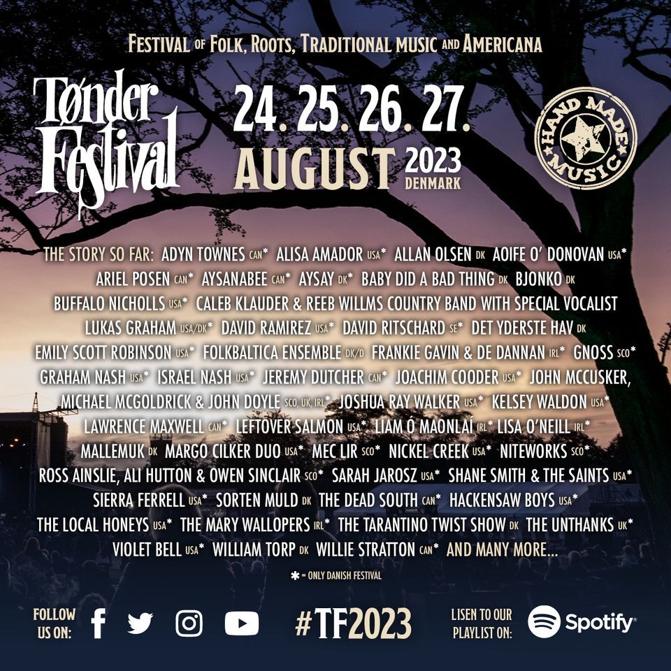 Willie Stratton at the T\u00f8nder Festival 2023, Denmark