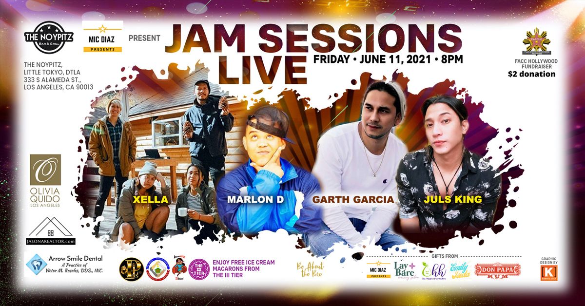 Jam Sessions Live & Fundraiser
