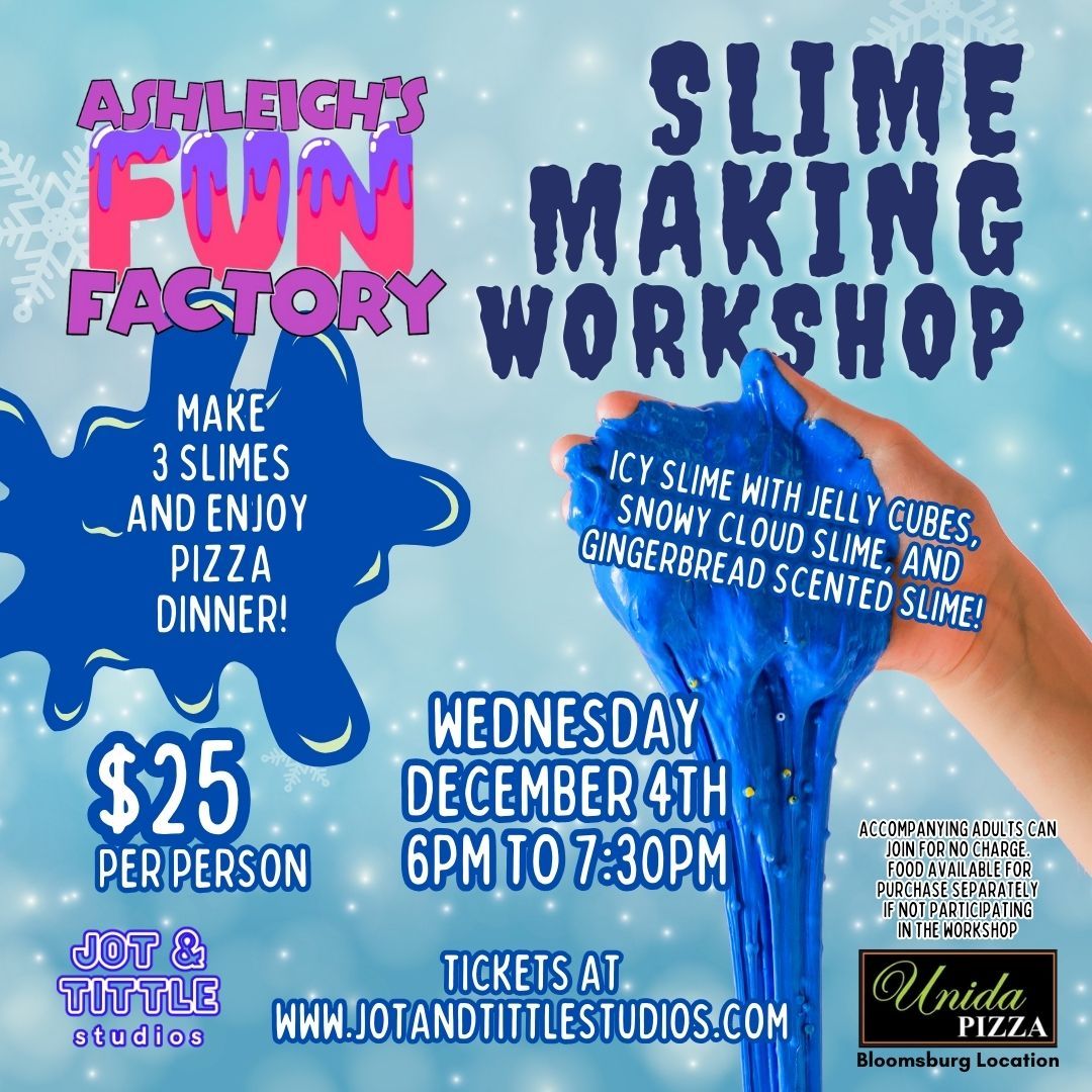 Winter Slime Making Workshop - With Pizza!