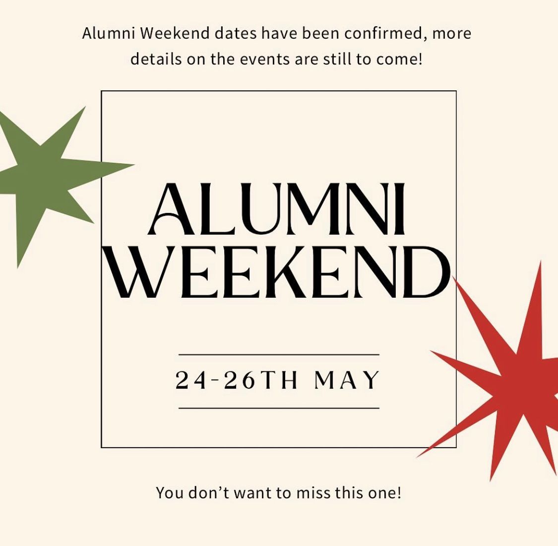 Alumni Weekend 2024!