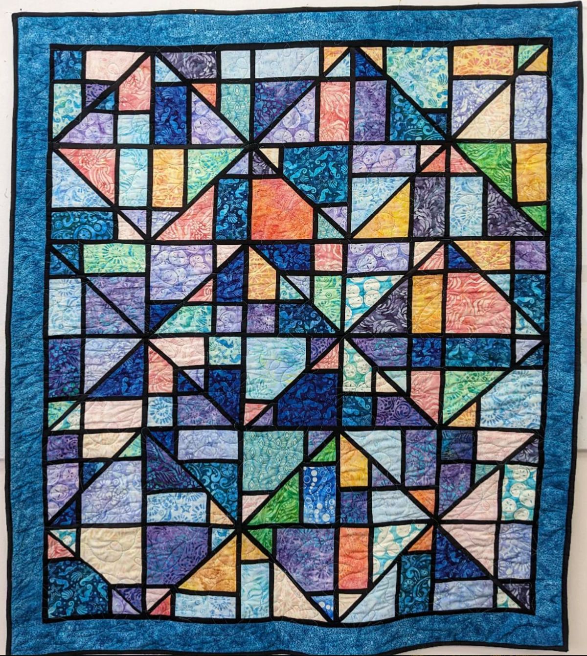 Class: Create a Stained Glass Quilt with Debbie