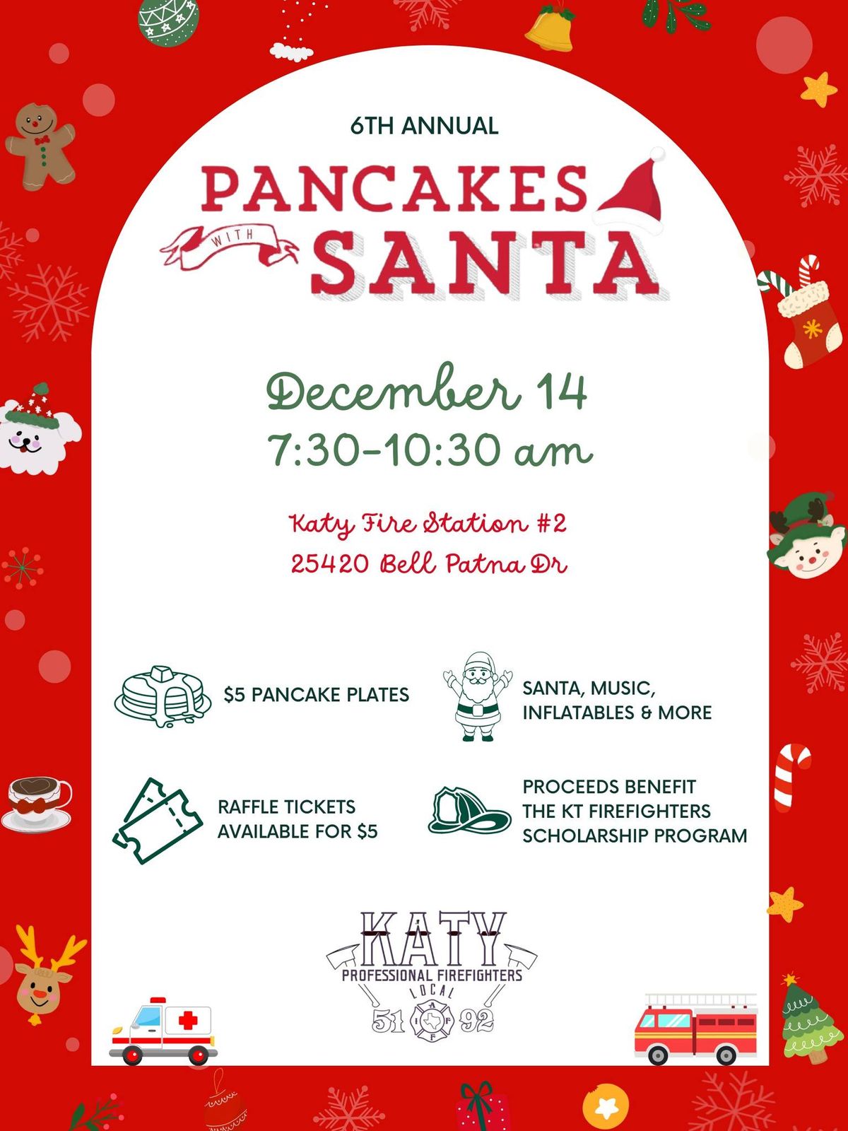 2024 Pancakes with Santa