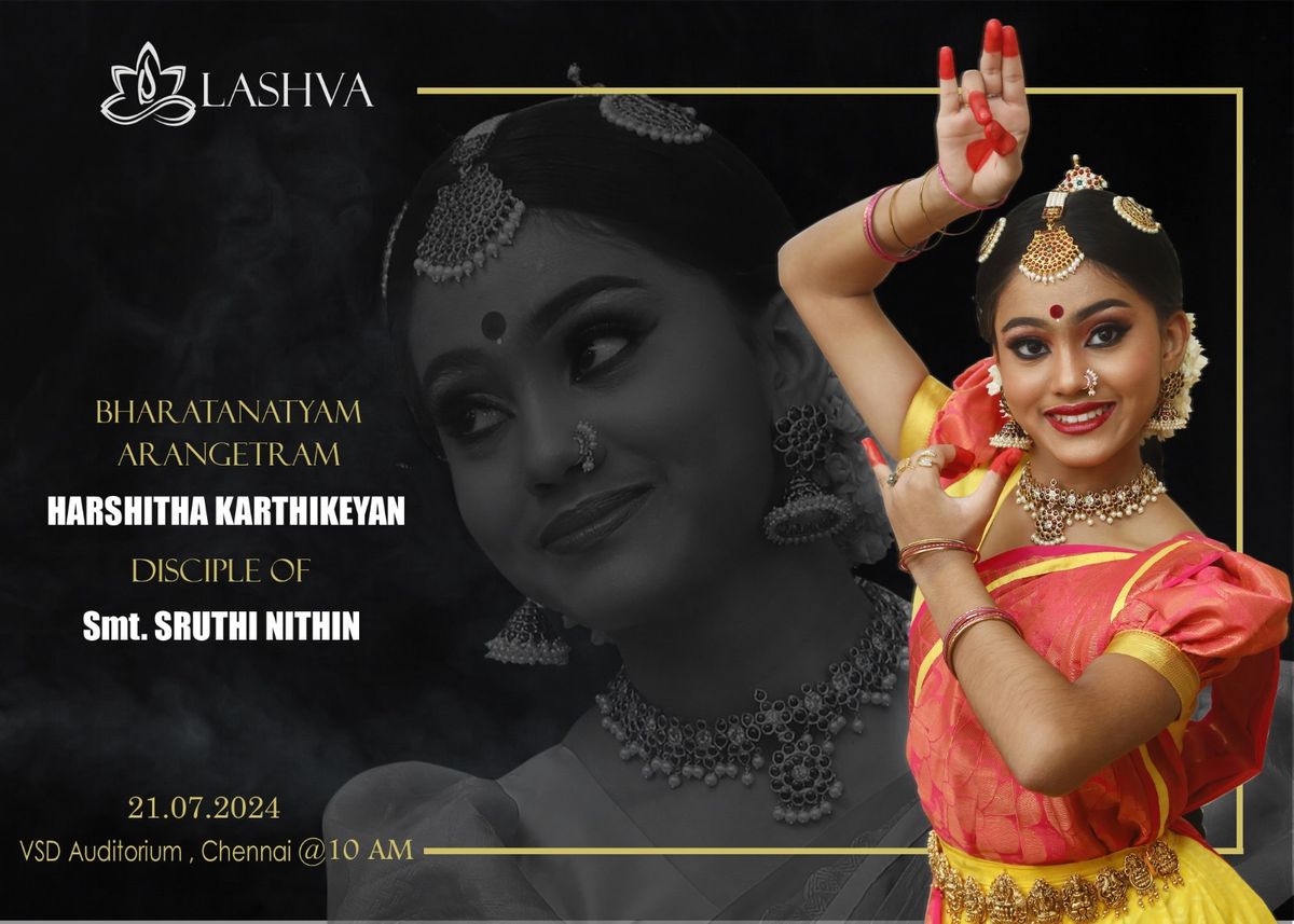 Harshitha Karthikeyan's Solo Bharathanatyam Recital